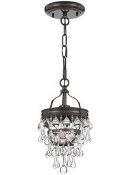 Calypso Mini Pendant in Vibrant Bronze.
